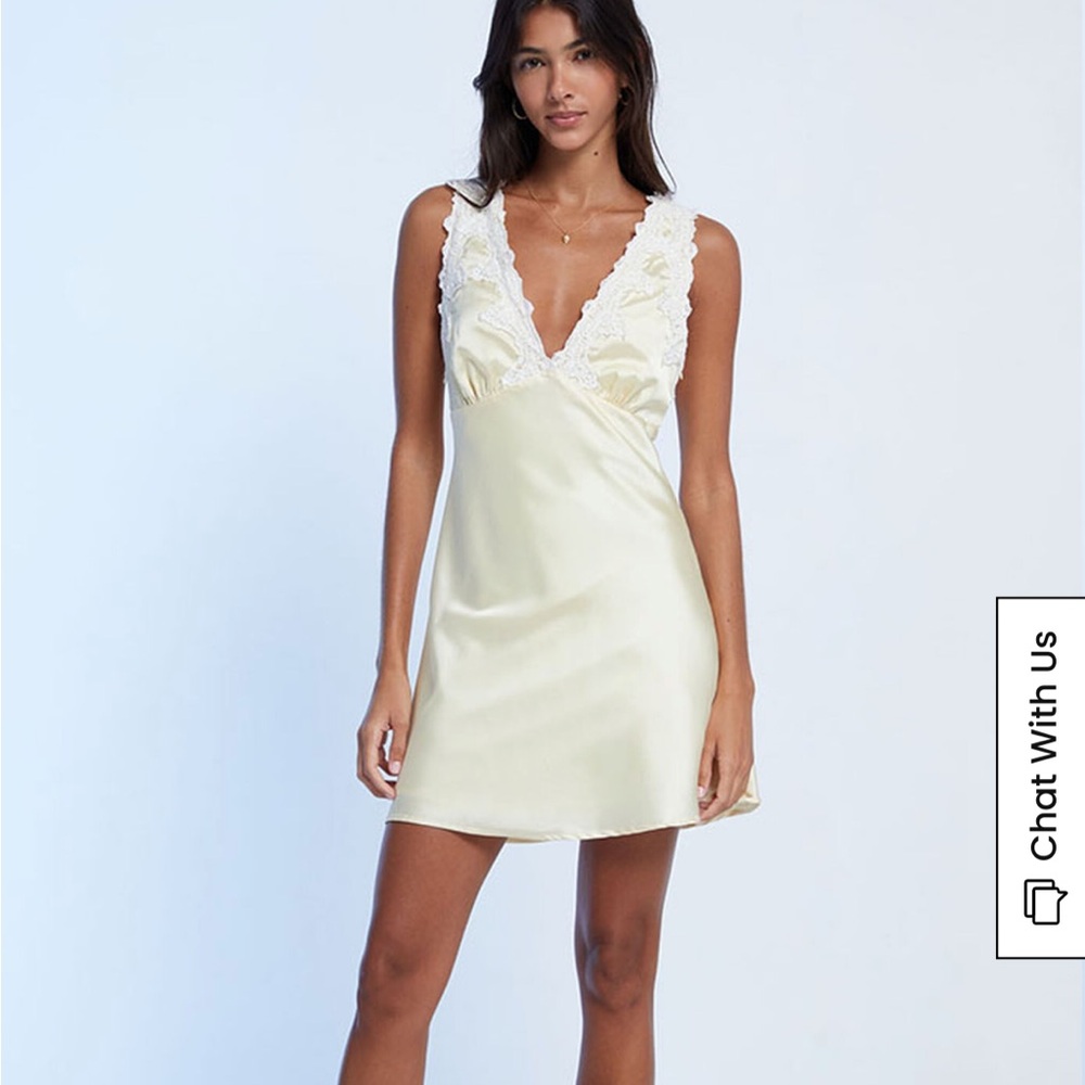 PacSun Mini Yellow Dress
